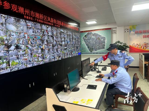 凤新街道陈桥村打造了一支“一专多能”的治安队伍。受访者供图